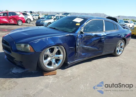 2014 Dodge Charger Road/Track из США, поврежденный, VIN 2C3CDXCT7EH149321